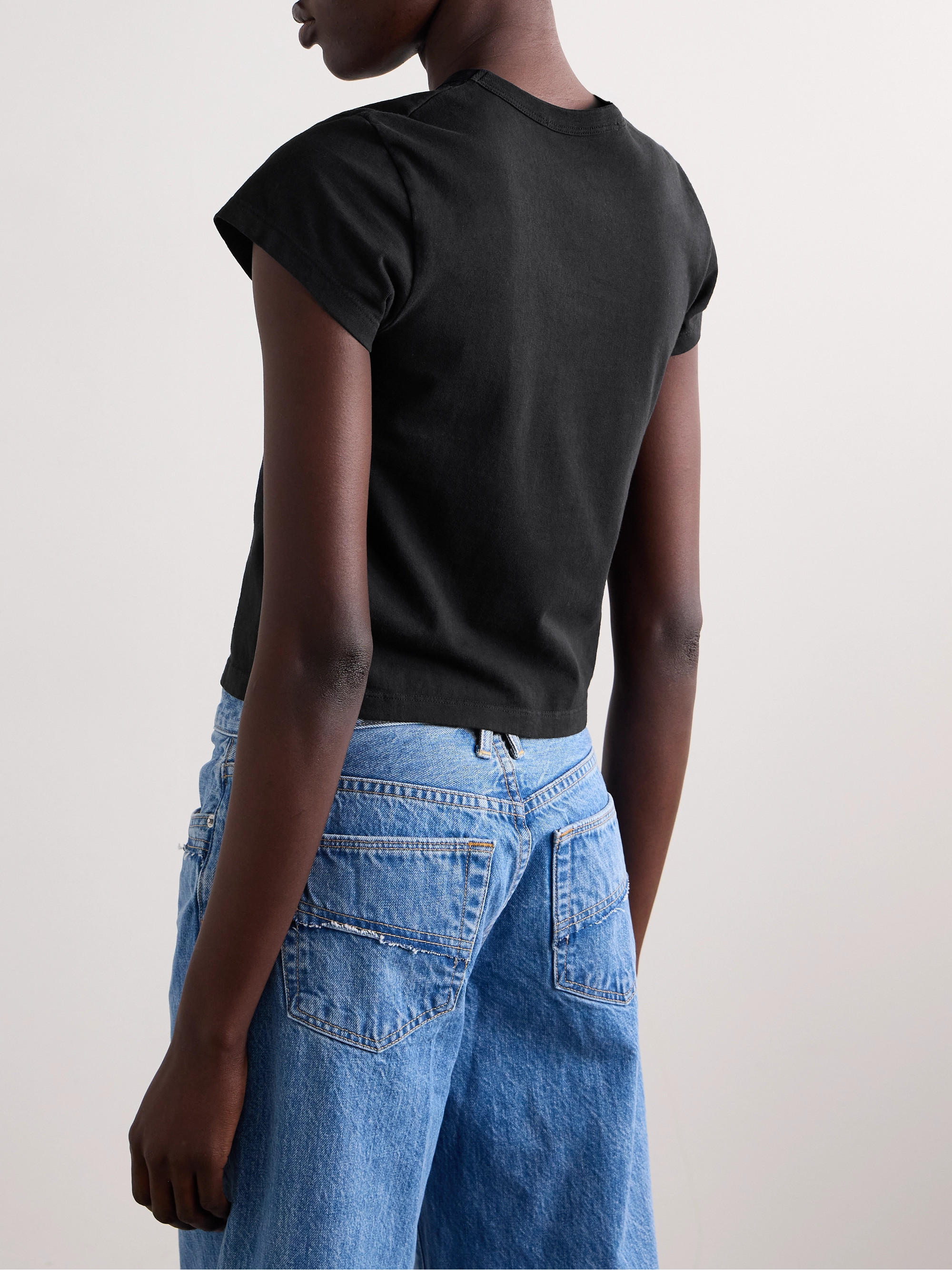 SLVRLAKE Easy cotton-jersey T-shirt thumbnail
