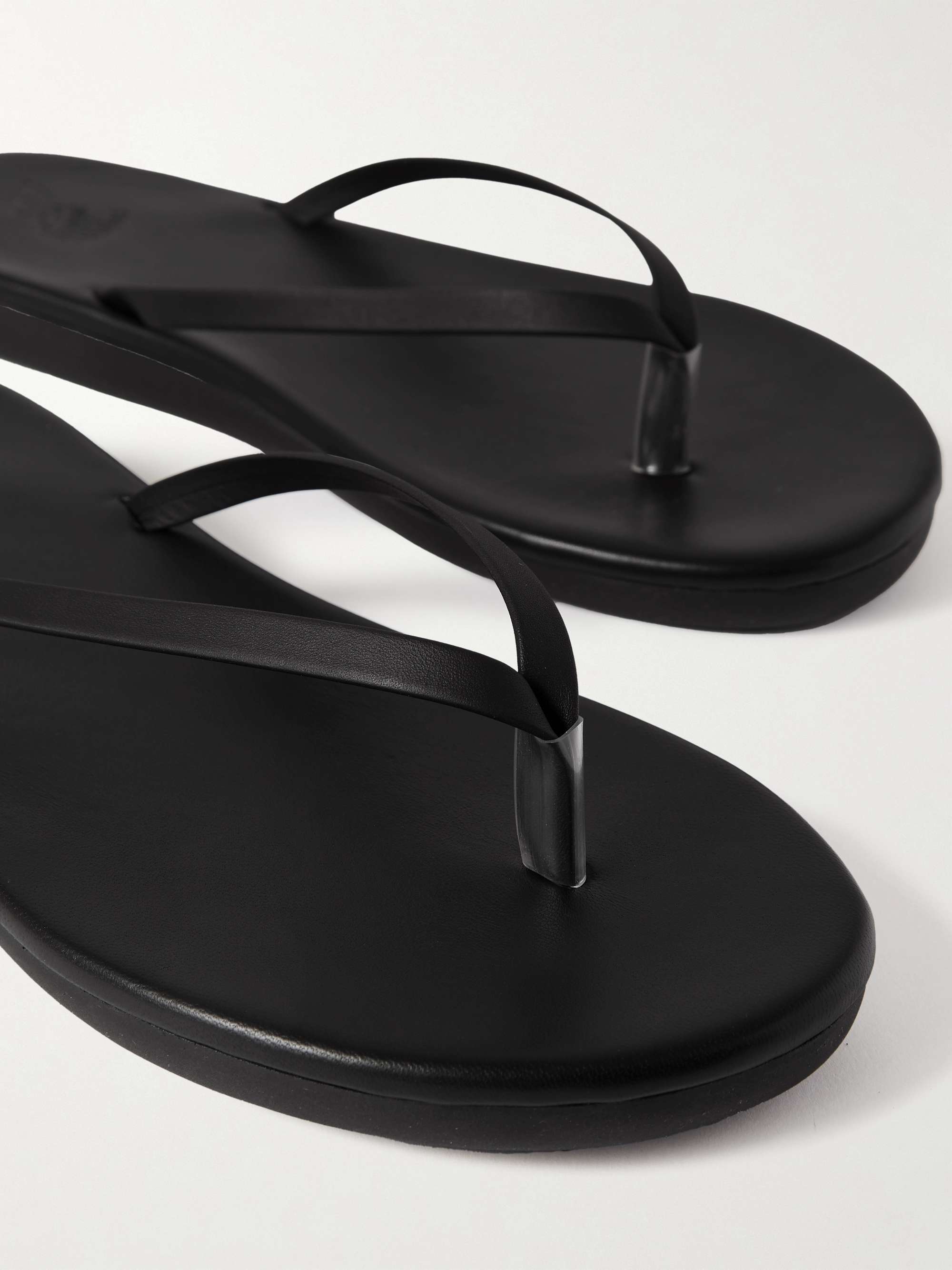 ANCIENT GREEK SANDALS Saionara metallic leather flip flops