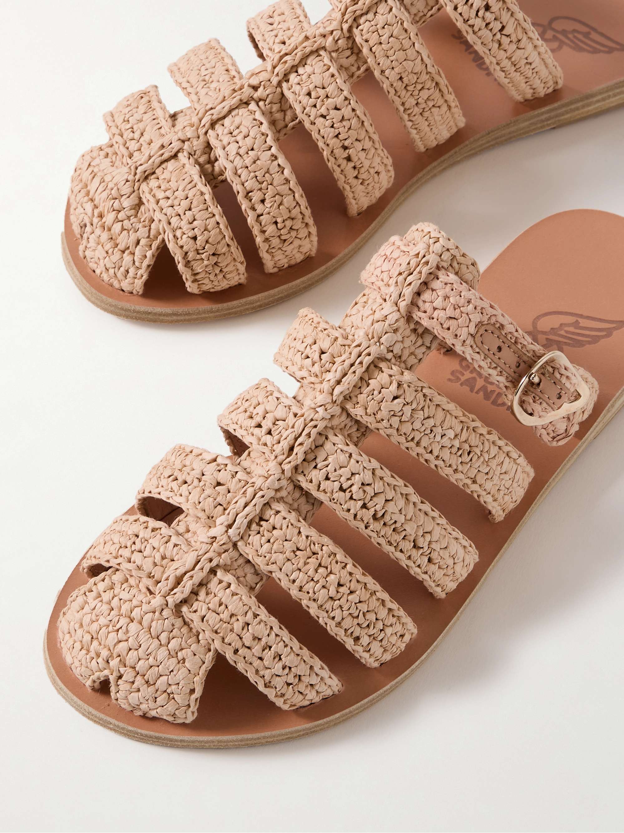 ANCIENT GREEK SANDALS Cosmia leather sandals
