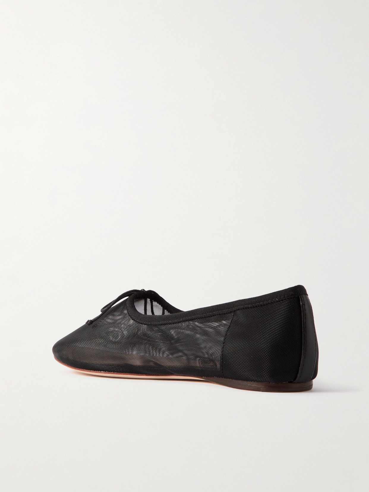 Loeffler Randall Landon Mesh Ballet Flats In Black