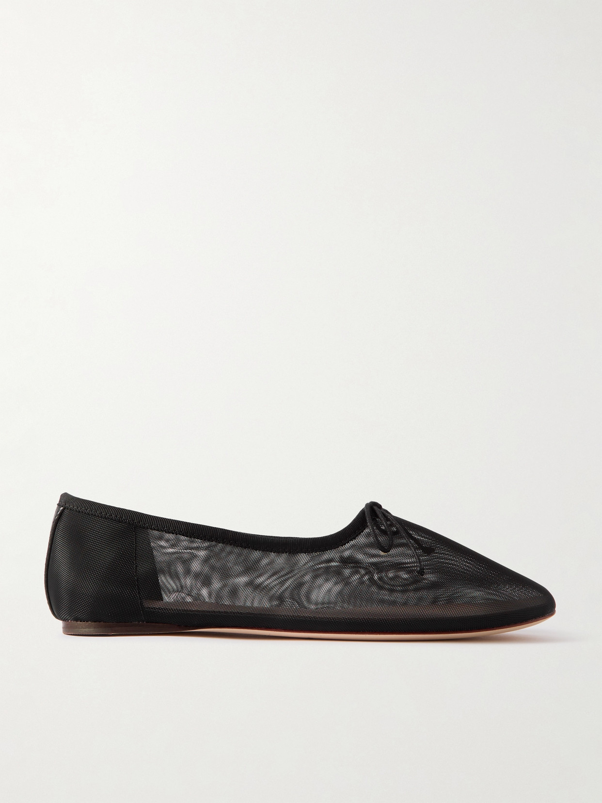 Loeffler Randall Landon Mesh Ballet Flats In Black