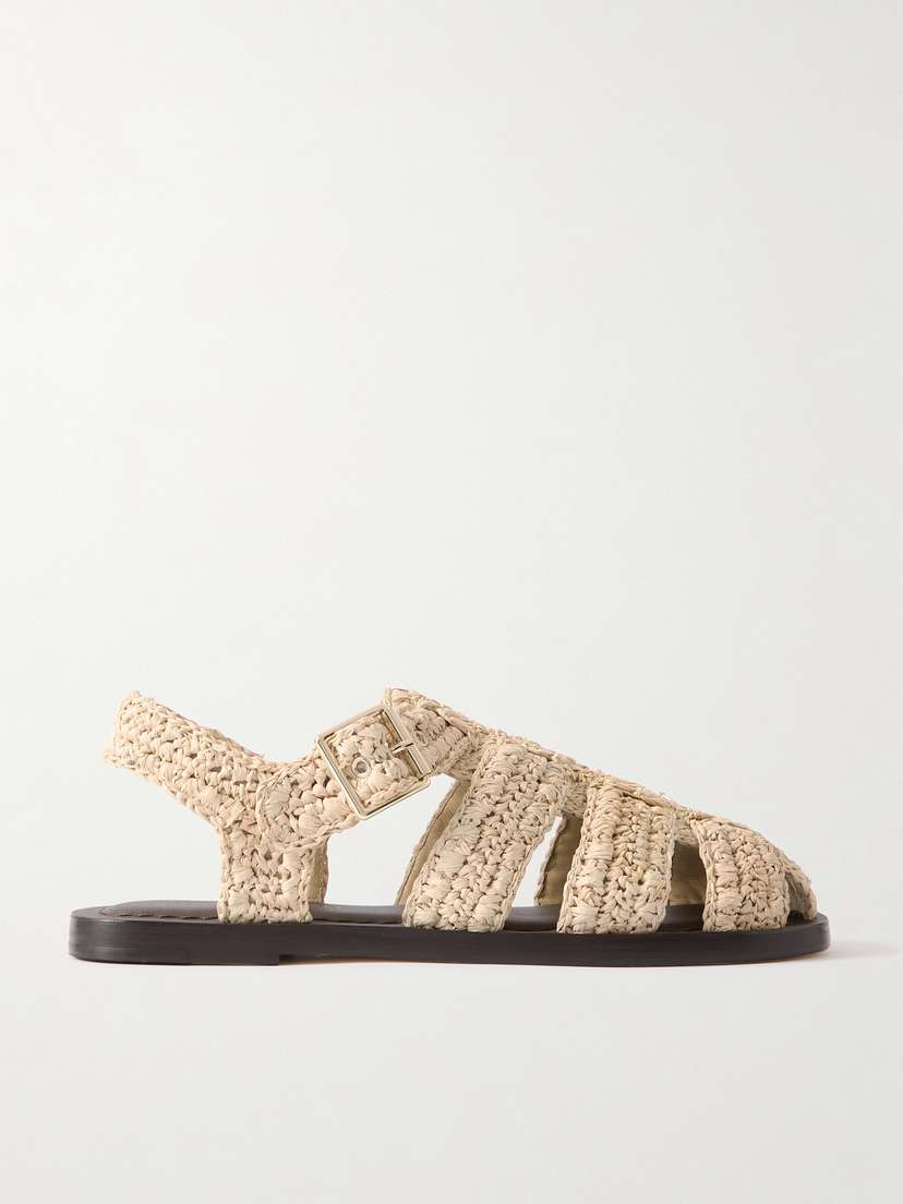 Loeffler Randall Sawer Raffia Sandals