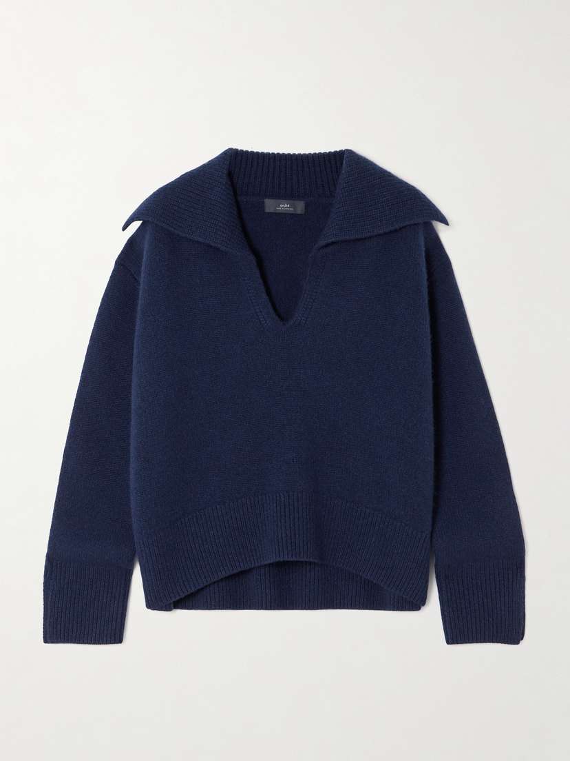 Arch4 + Net Sustain Cortina Ribbed Cashmere Sweater