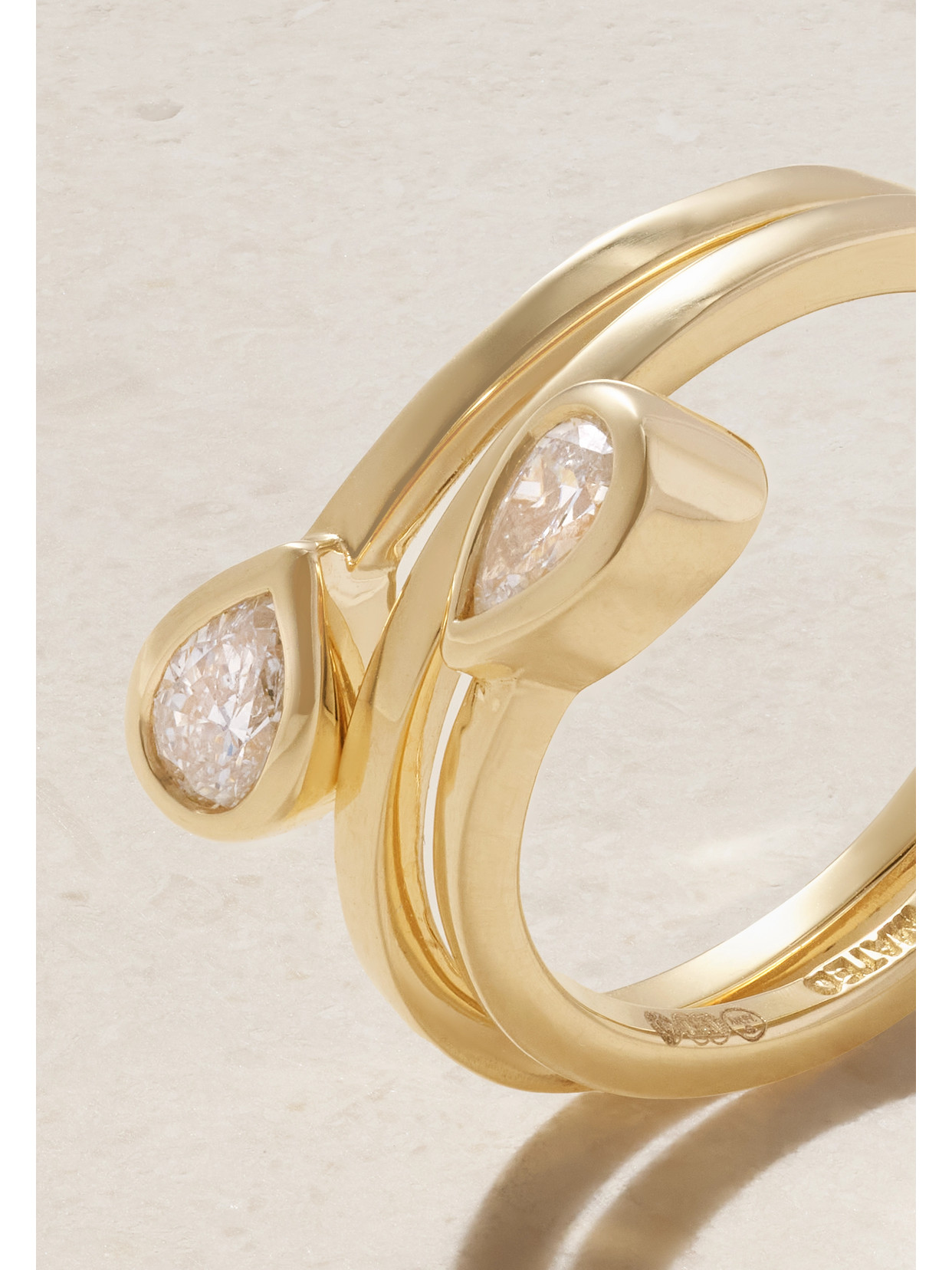 Shop Mateo 14-karat Gold Diamond Ring