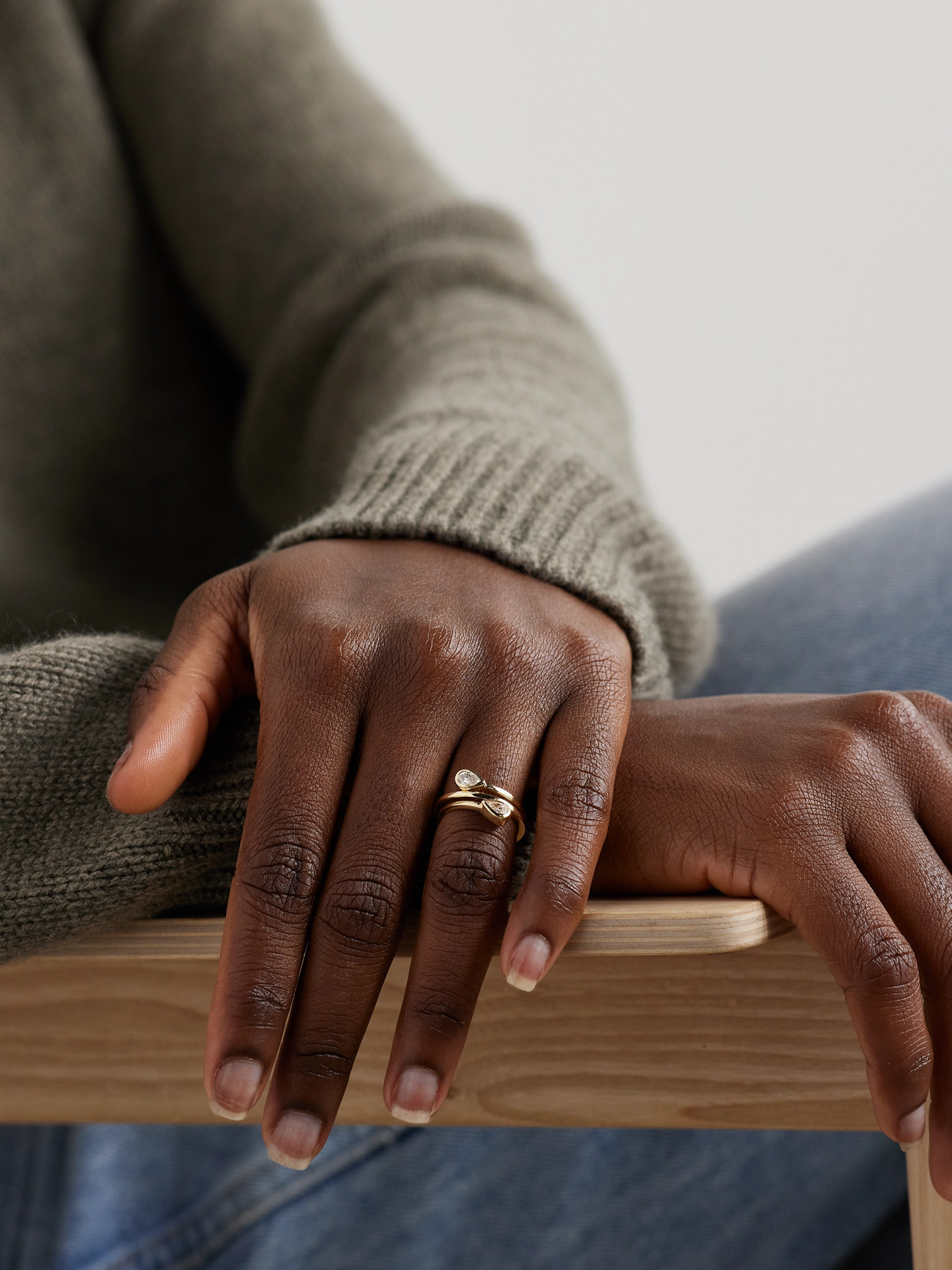 Mateo 14-karat Gold Diamond Ring In Gold