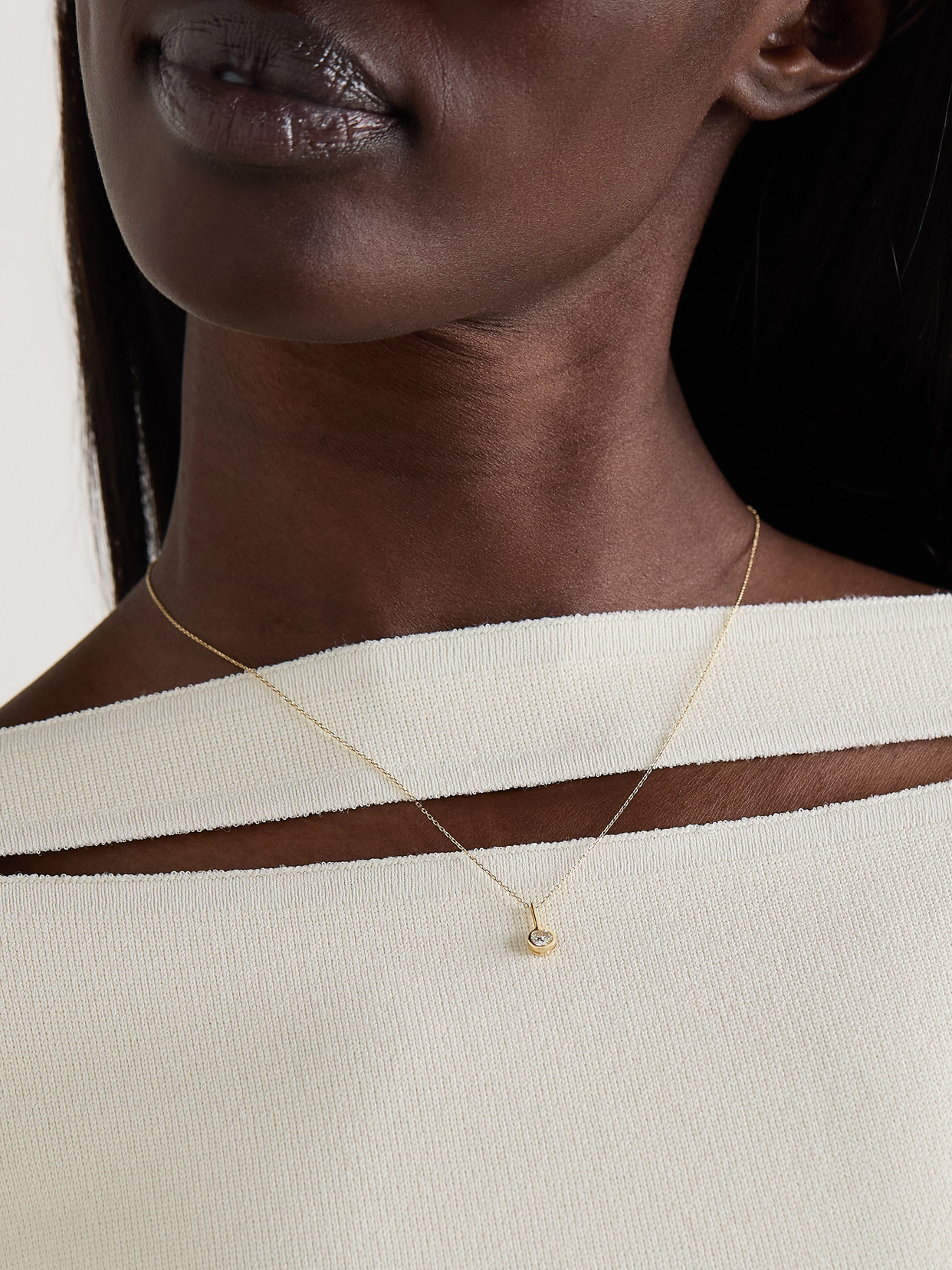 Mateo 14-karat Gold Diamond Necklace In Gold
