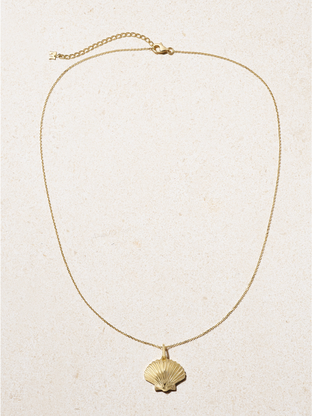 Mateo Small Venus 14-karat Gold Necklace In Gold
