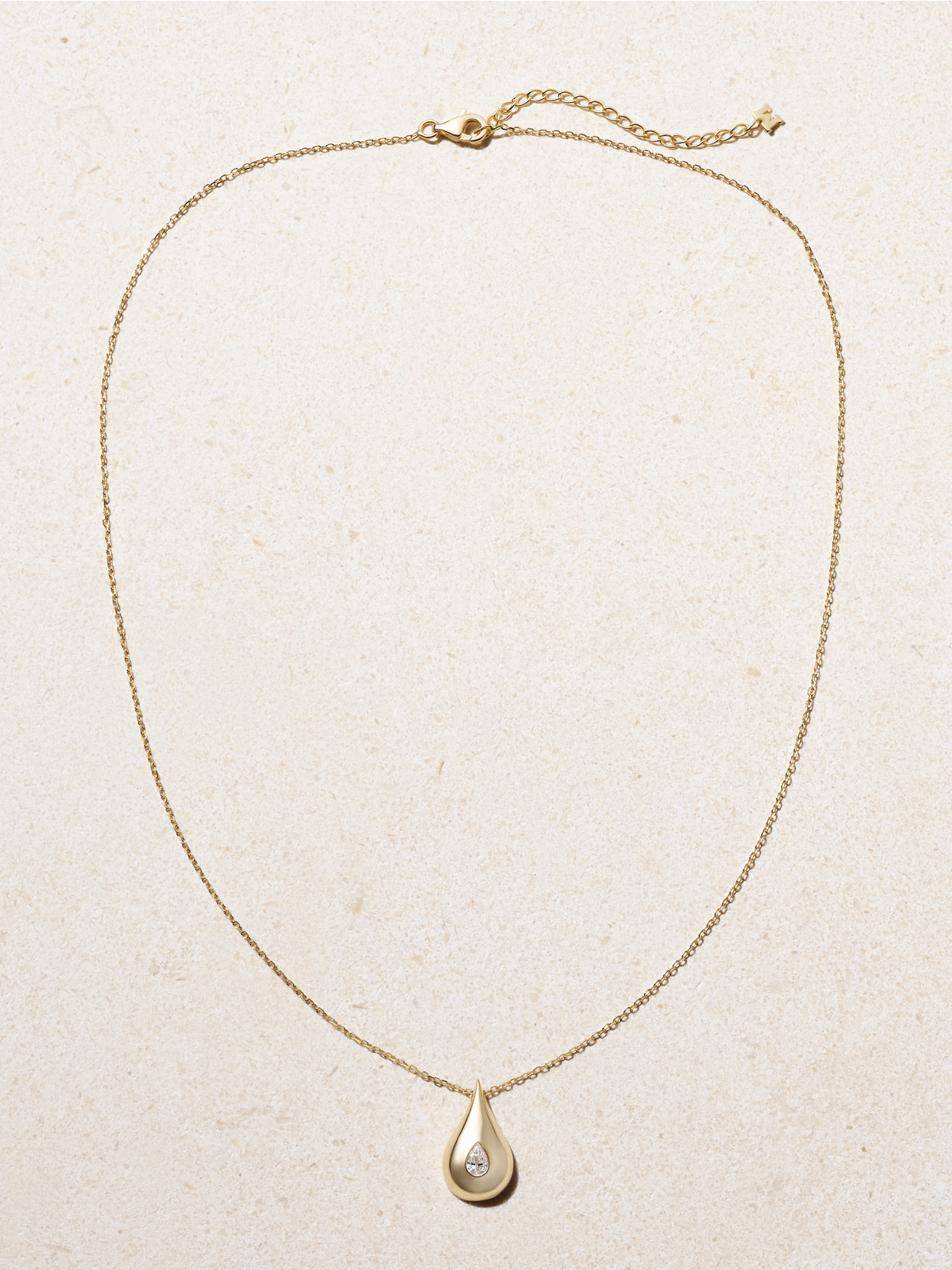 Shop Mateo 14-karat Gold Diamond Necklace