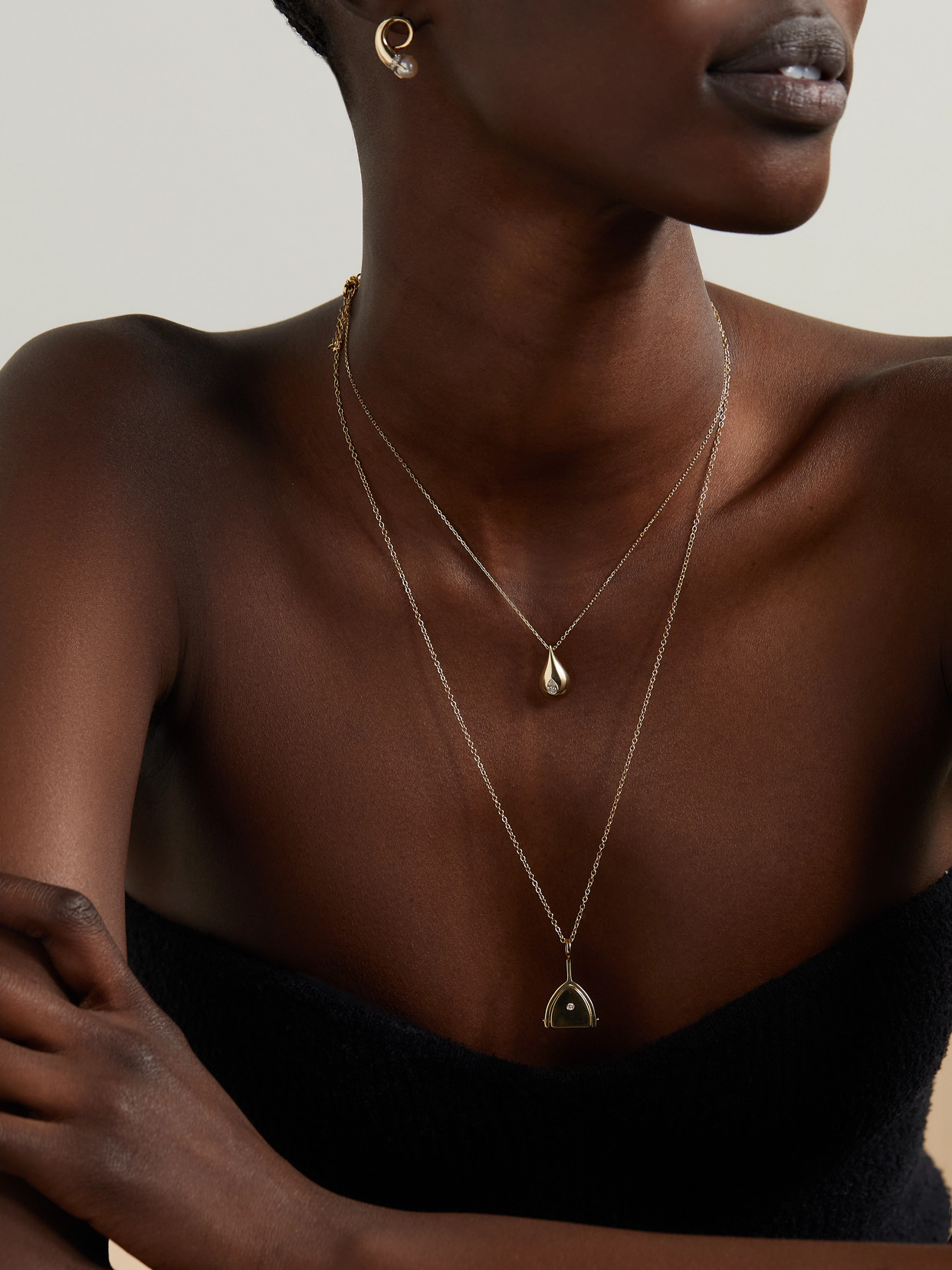 Mateo 14-karat Gold Diamond Necklace In Gold