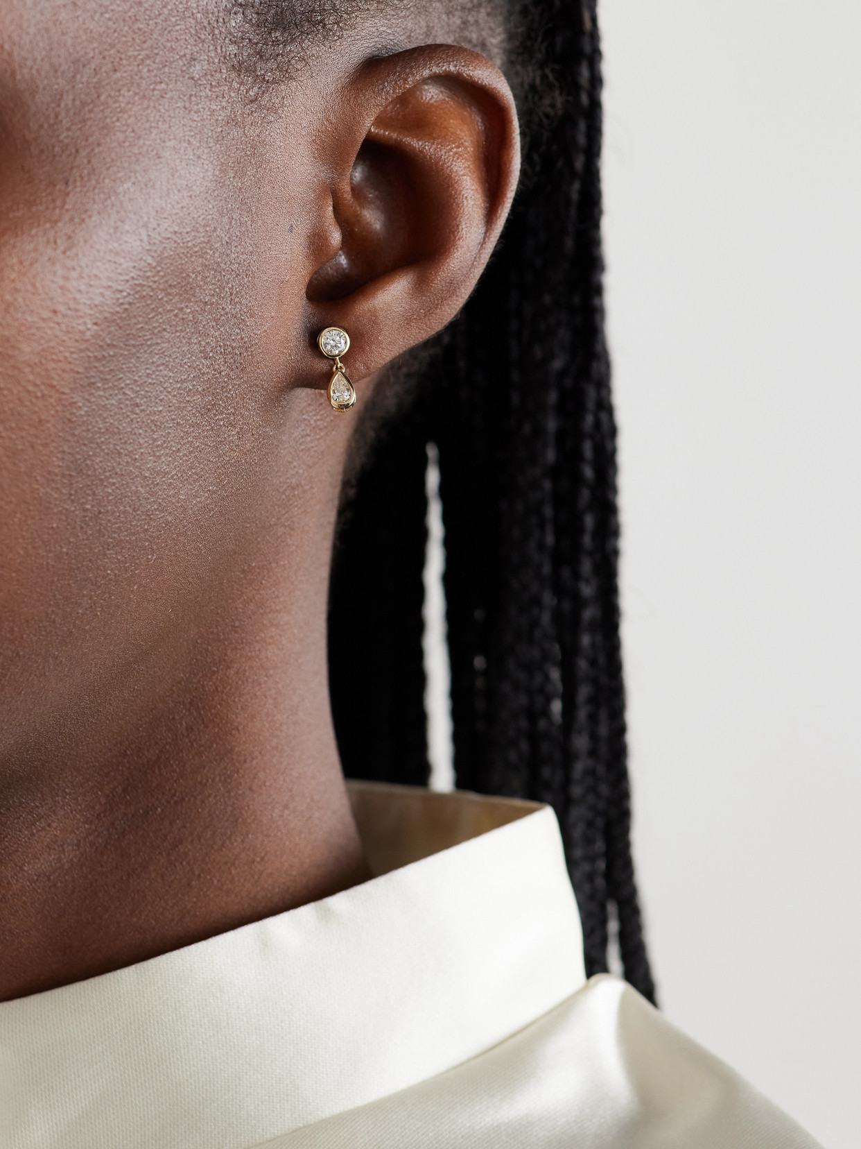 Mateo 14-karat Gold Diamond Earrings In Gold