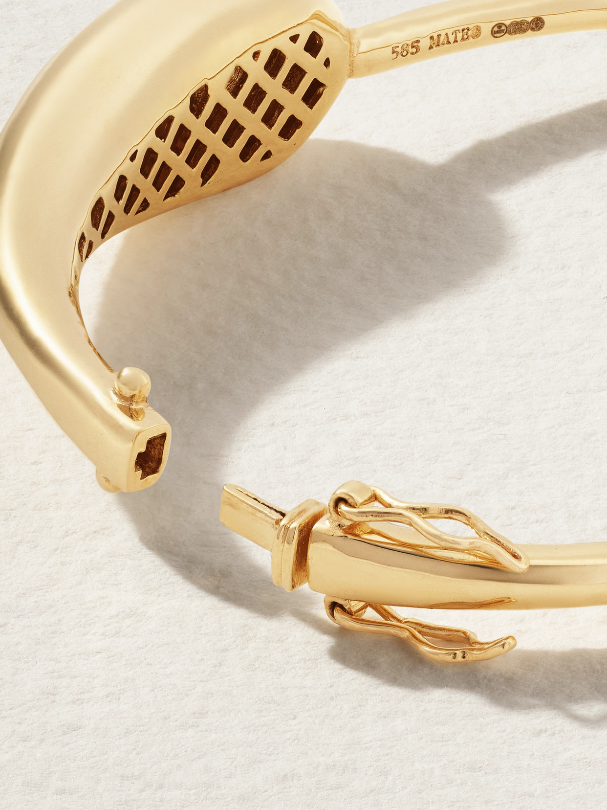 Mateo Droplet 14-karat Gold Diamond Bracelet In Gold