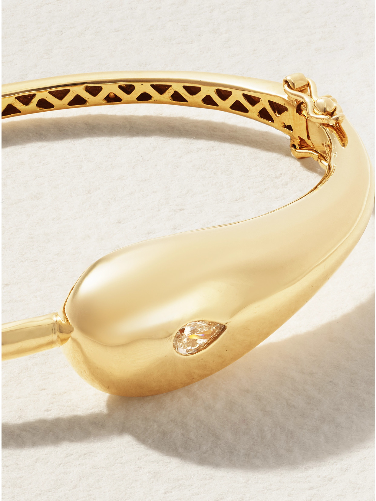 Mateo Droplet 14-karat Gold Diamond Bracelet In Gold