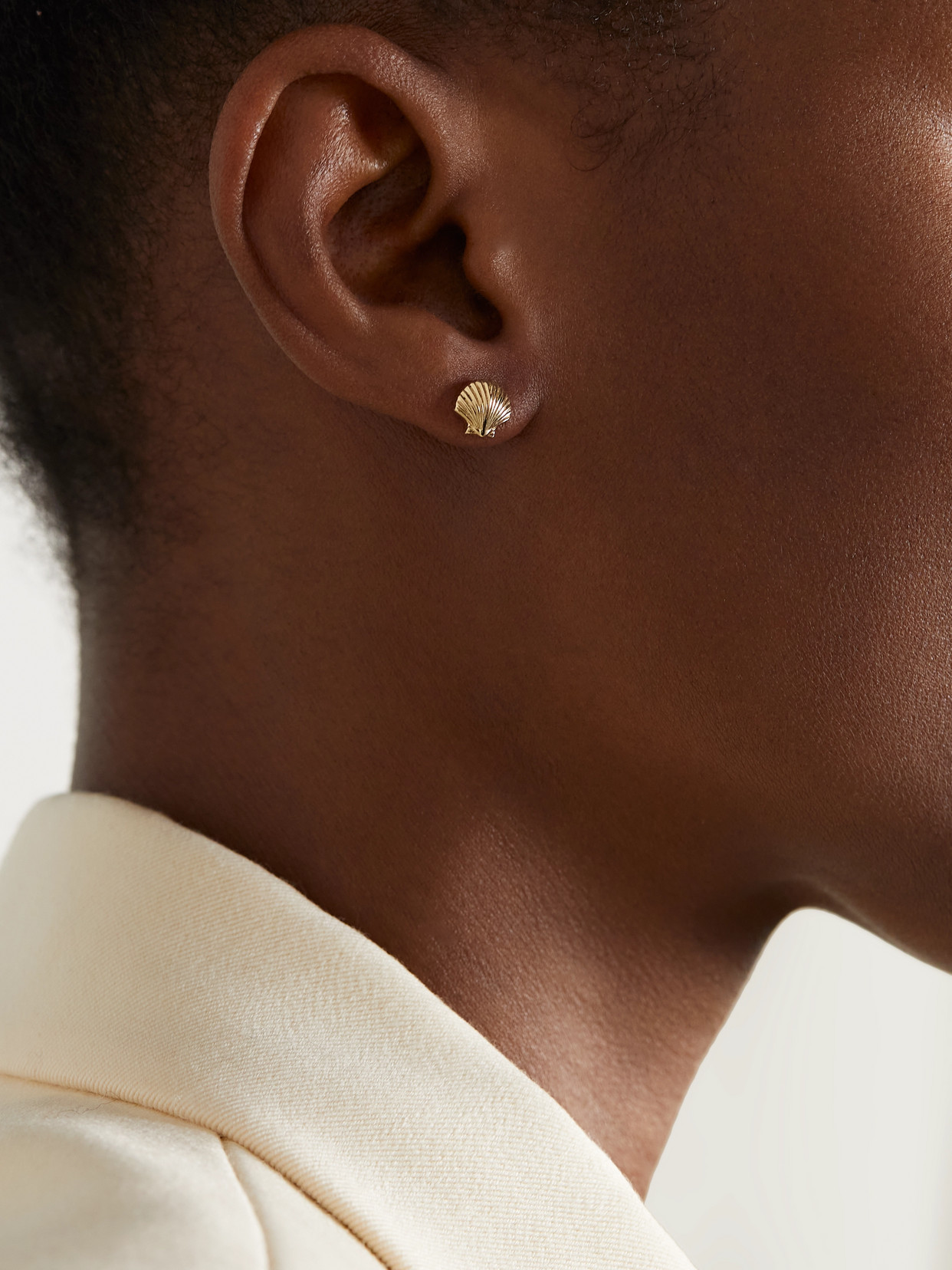 Mateo Mini Venus 14-karat Gold Earrings In Gold