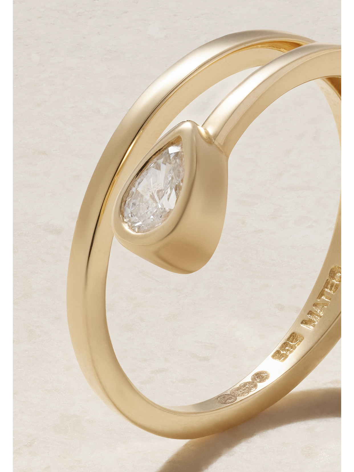 Shop Mateo 14-karat Gold Diamond Ring