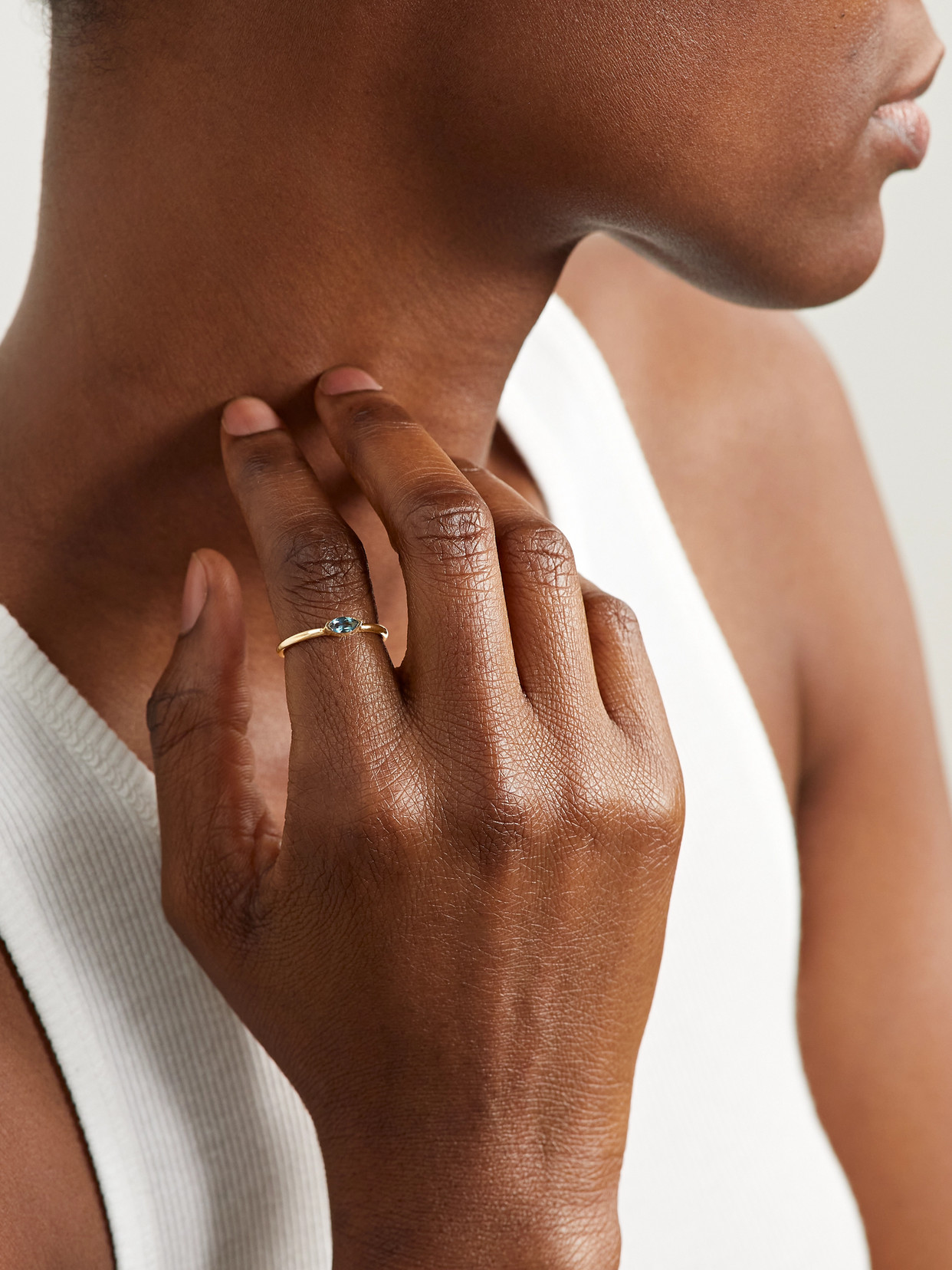 Melissa Joy Manning 14-karat Recycled Gold Topaz Ring In Gold