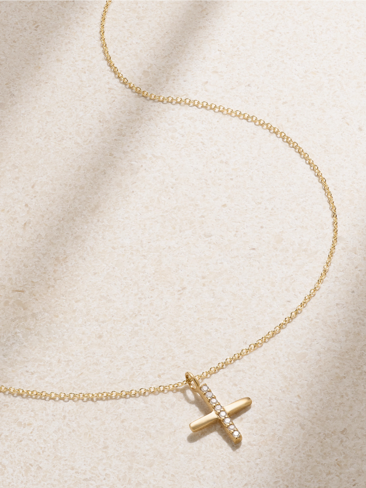 Melissa Joy Manning X Marks The Spot 14-karat Recycled Gold Necklace