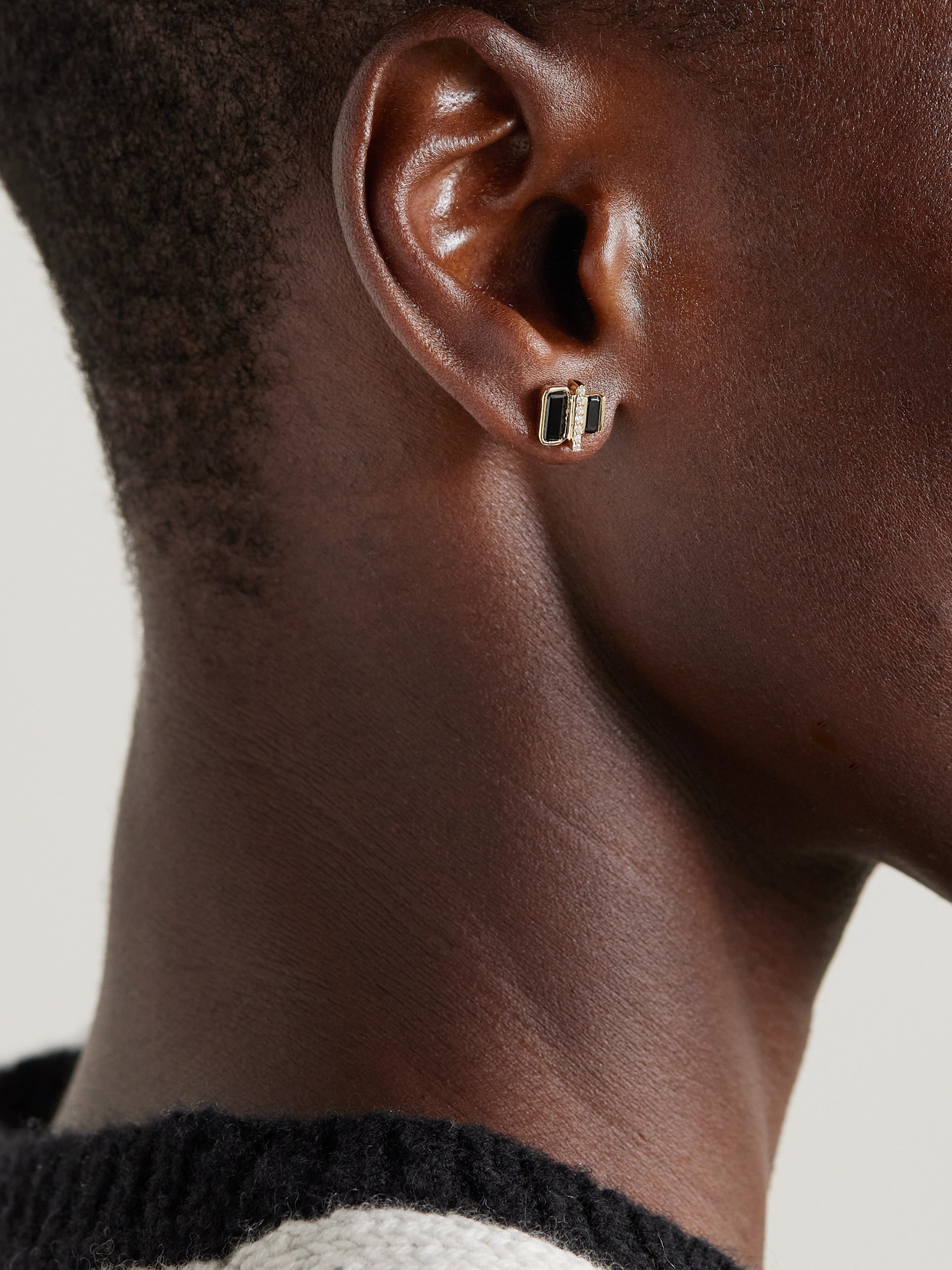 Melissa Joy Manning Cityscape 14-karat Recycled Gold, Spinel And Diamond Earrings In Gold