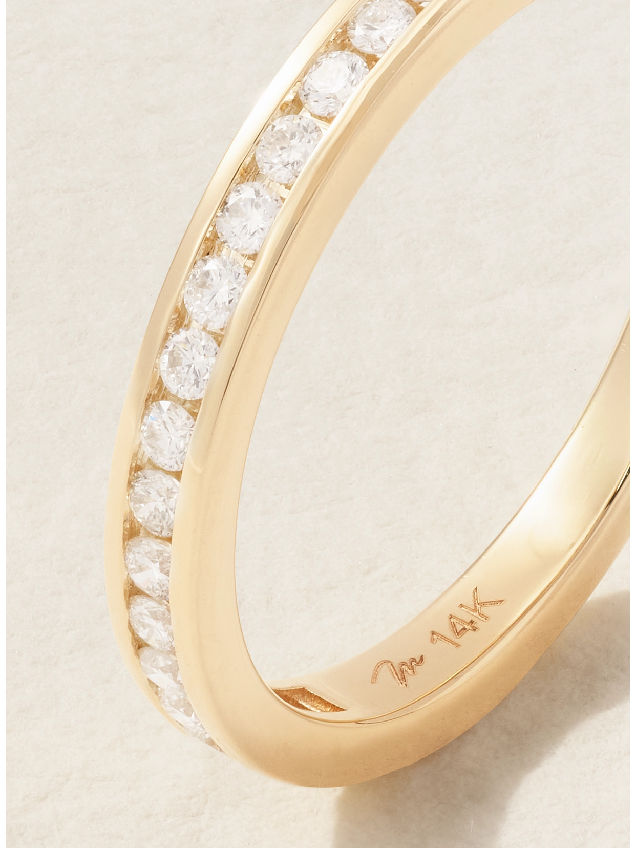 Shop Melissa Joy Manning 14-karat Recycled Gold Diamond Ring