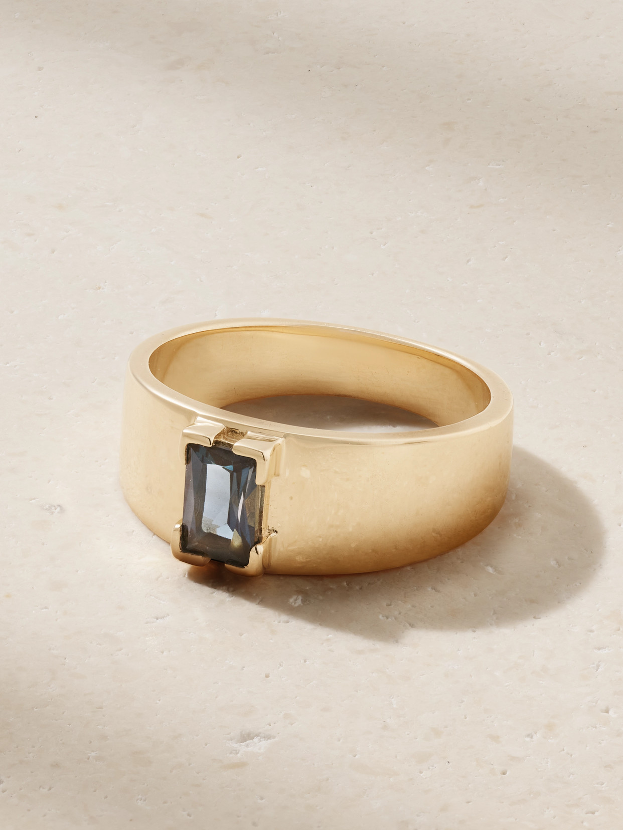 Melissa Joy Manning 14-karat Recycled Gold Topaz Ring