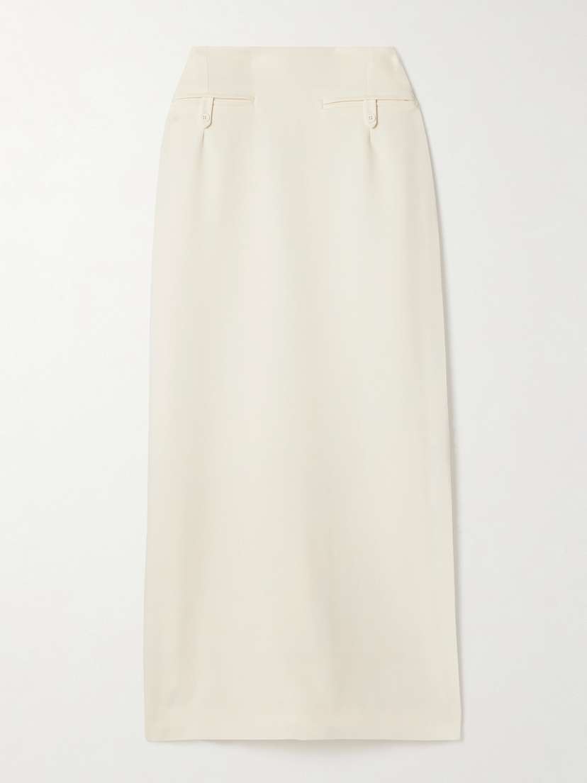 Staud Smith Crepe Maxi Skirt