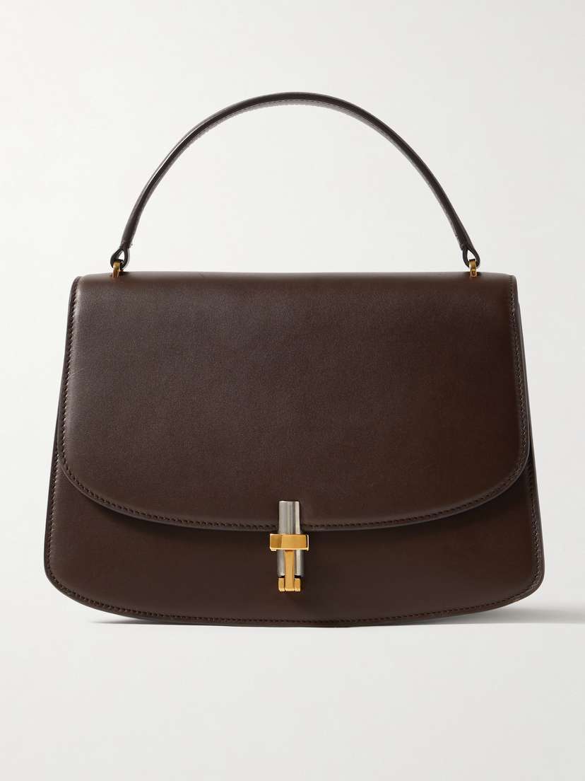 The Row Sofia 10 Leather Tote