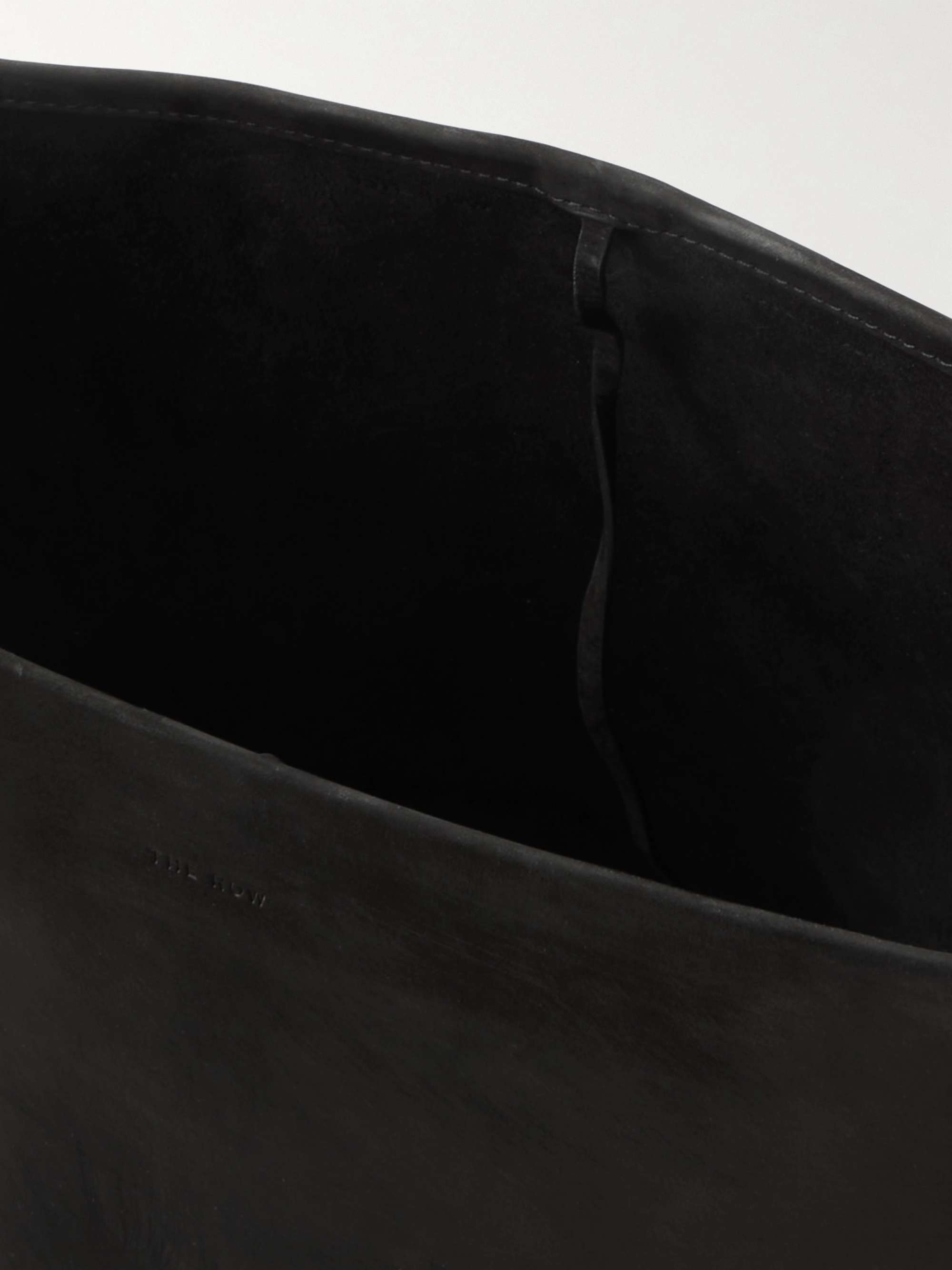 THE ROW N/S Park medium textured-leather tote