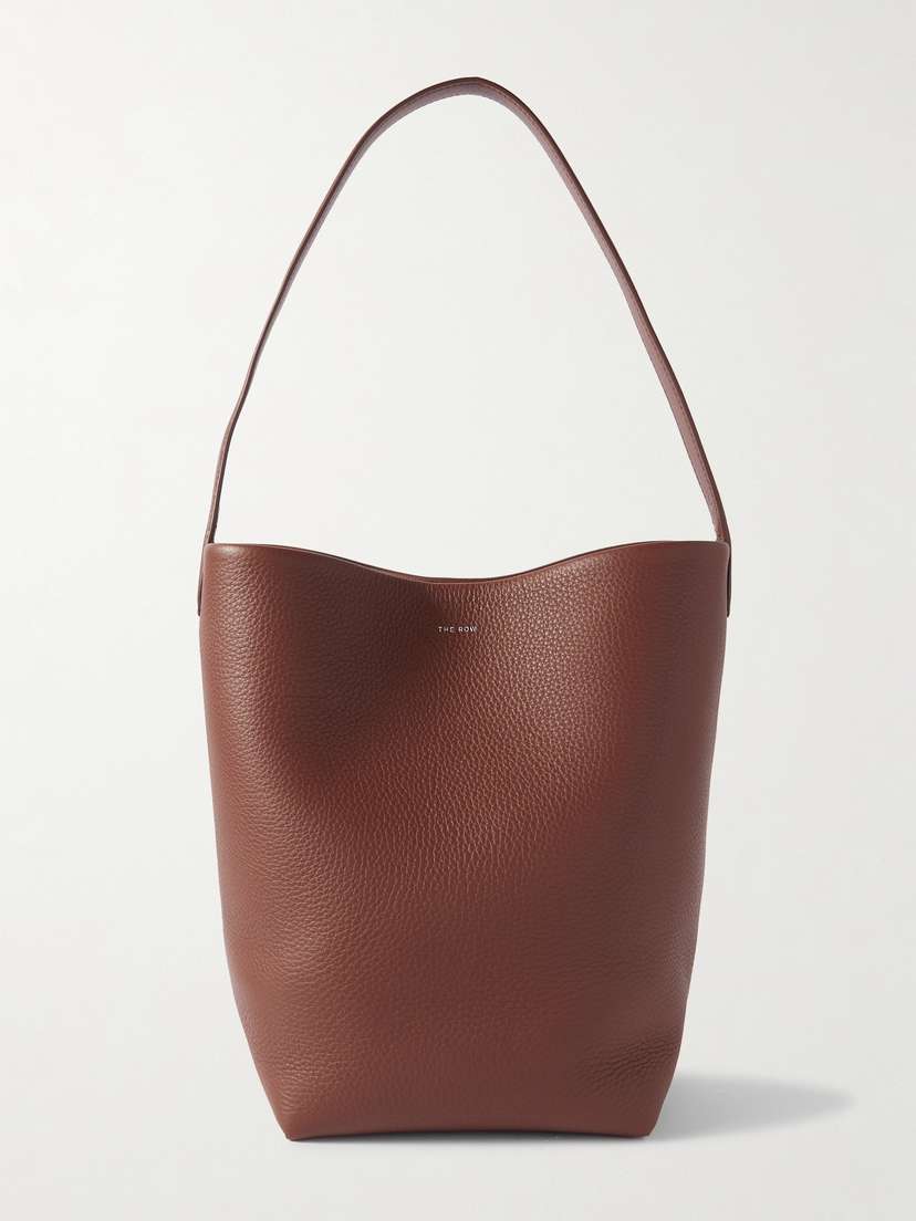 The Row N/s Park Medium Textured-leather Tote
