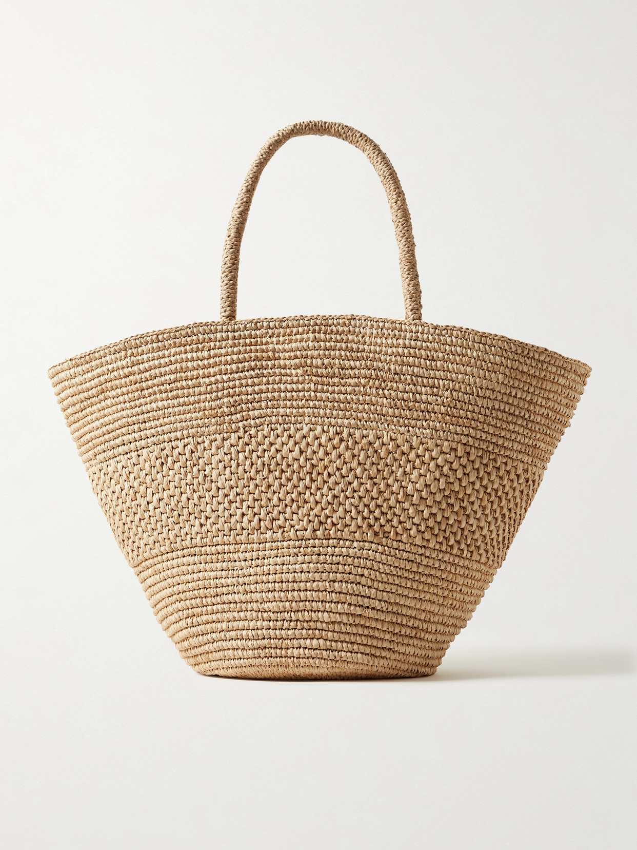 Shop The Row Emilie Large Raffia Tote In Neutrals