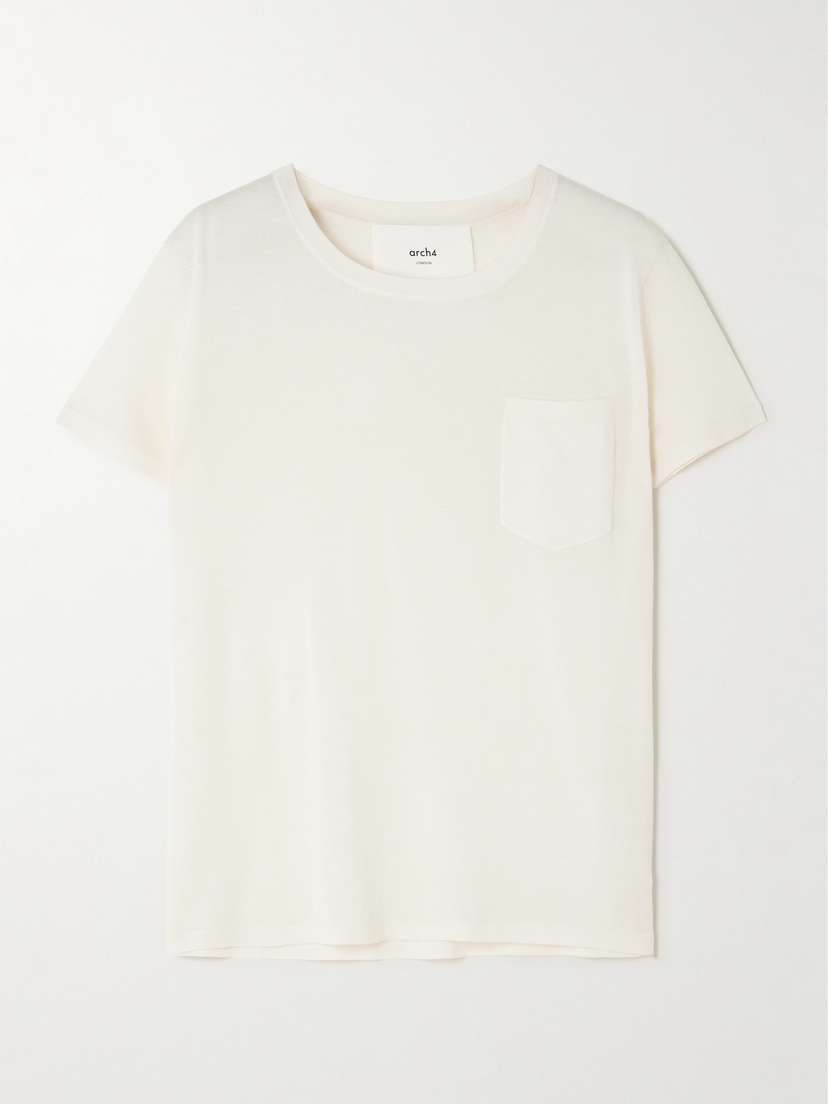 Arch4 Keast Silk And Organic Cashmere-blend T-shirt