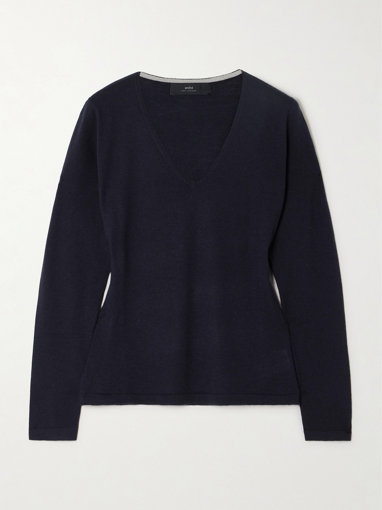 Arch4 Kirkby Organic Cashmere Sweater In Blue