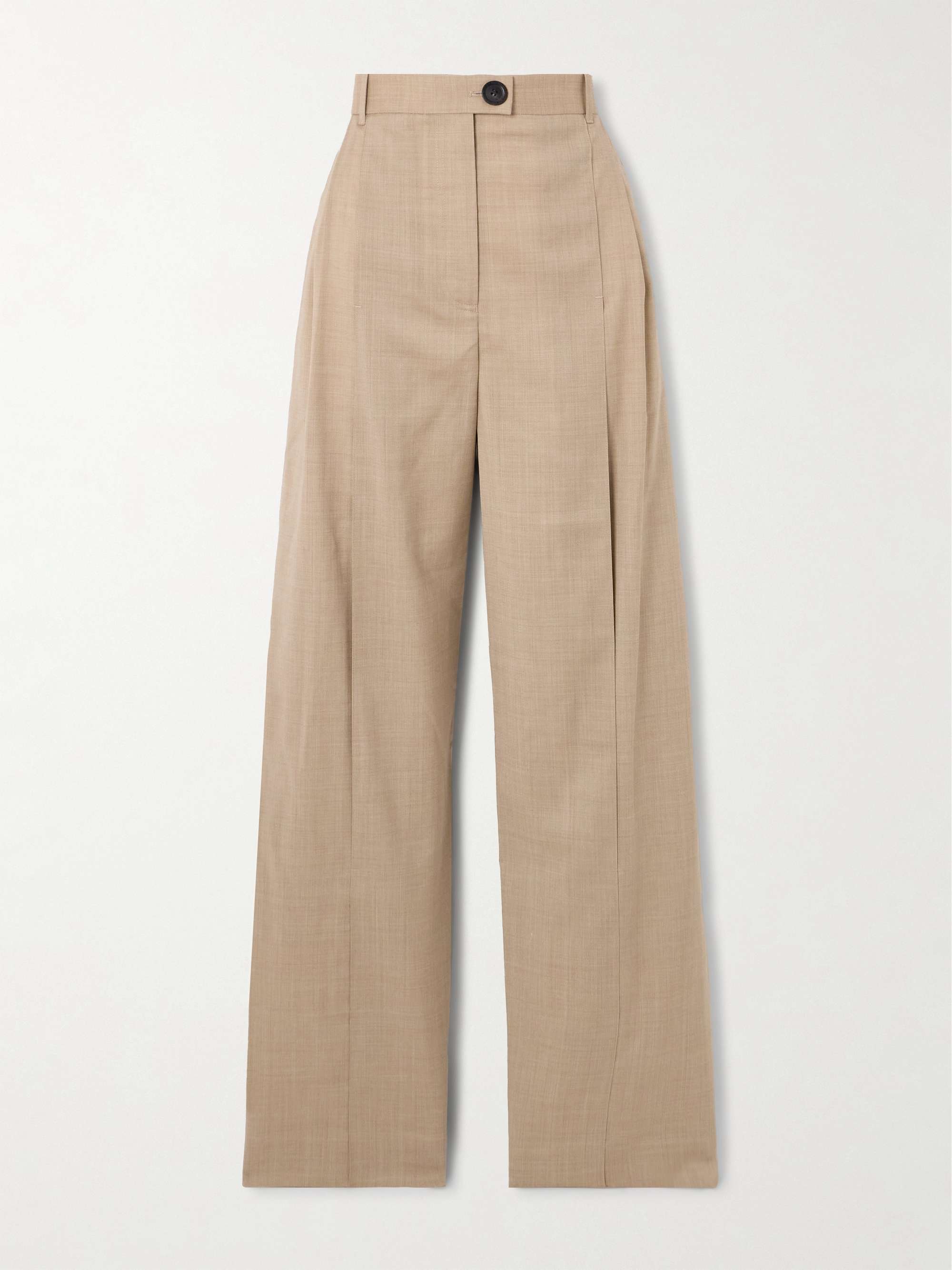 PETER DO Cutout wool-blend pants | NET-A-PORTER