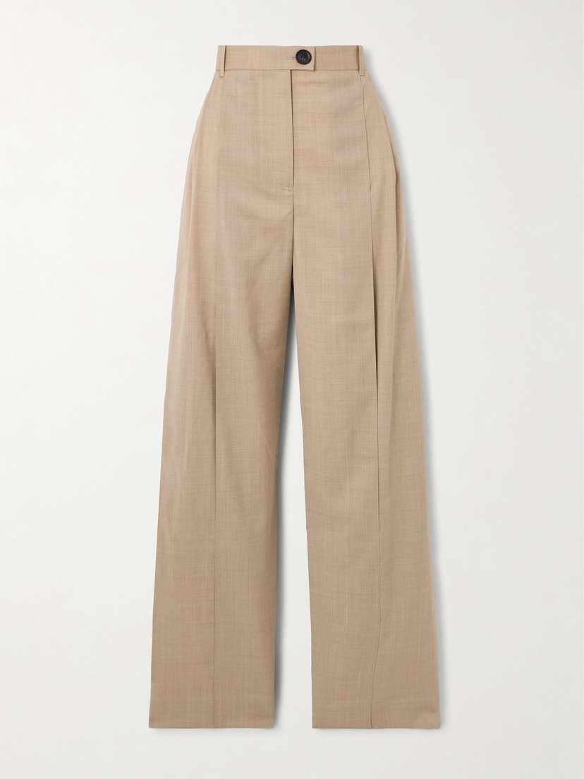 Peter Do Cutout Wool-blend Pants