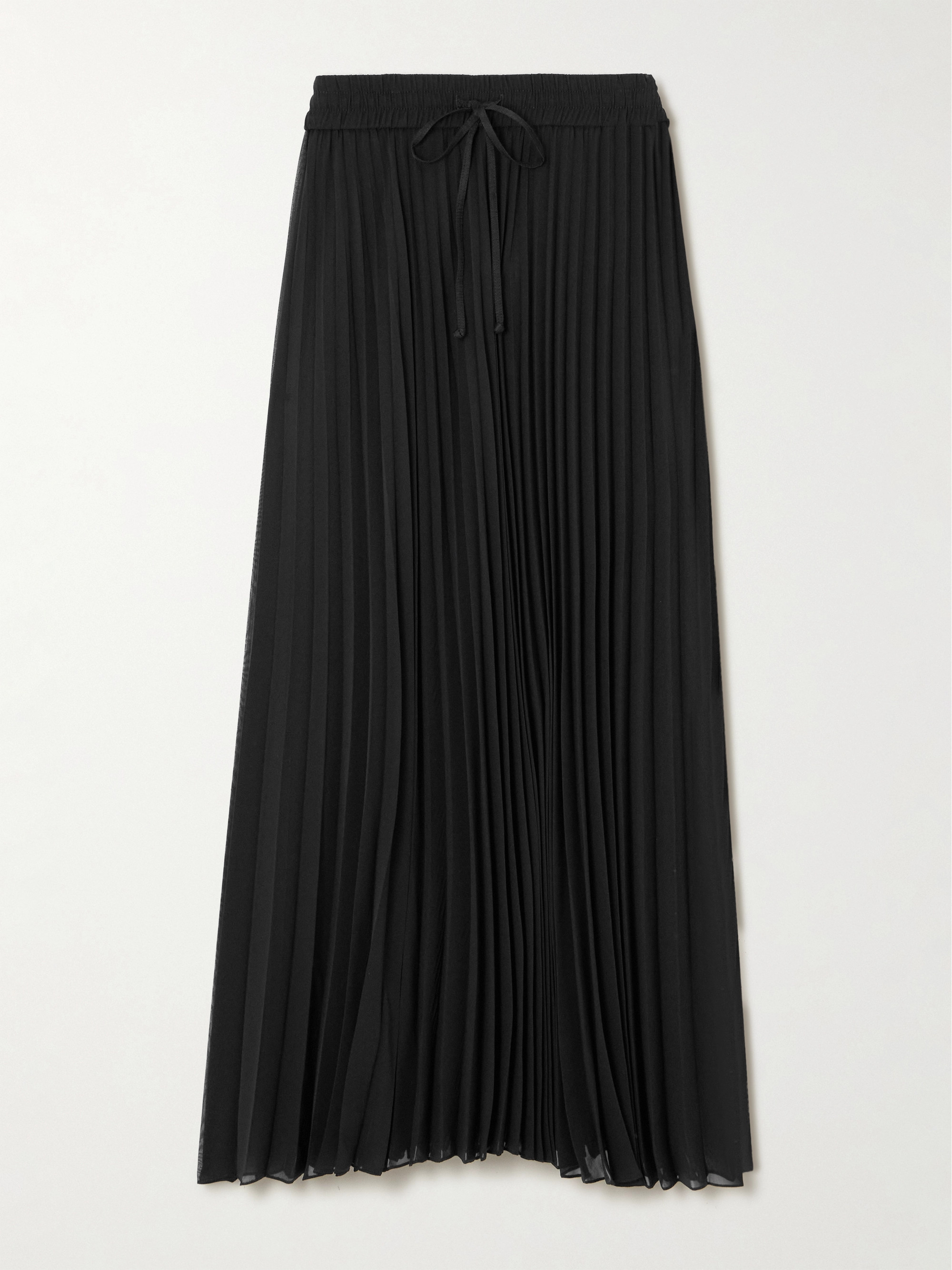 PETER DO Pleated chiffon maxi skirt thumbnail