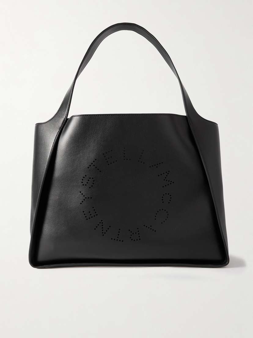 Stella McCartney Medium Perforated Vegetarian Leather Tote