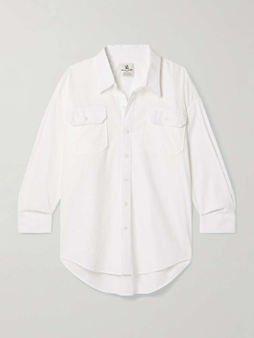 Denimist Cotton And Linen-blend Shirt
