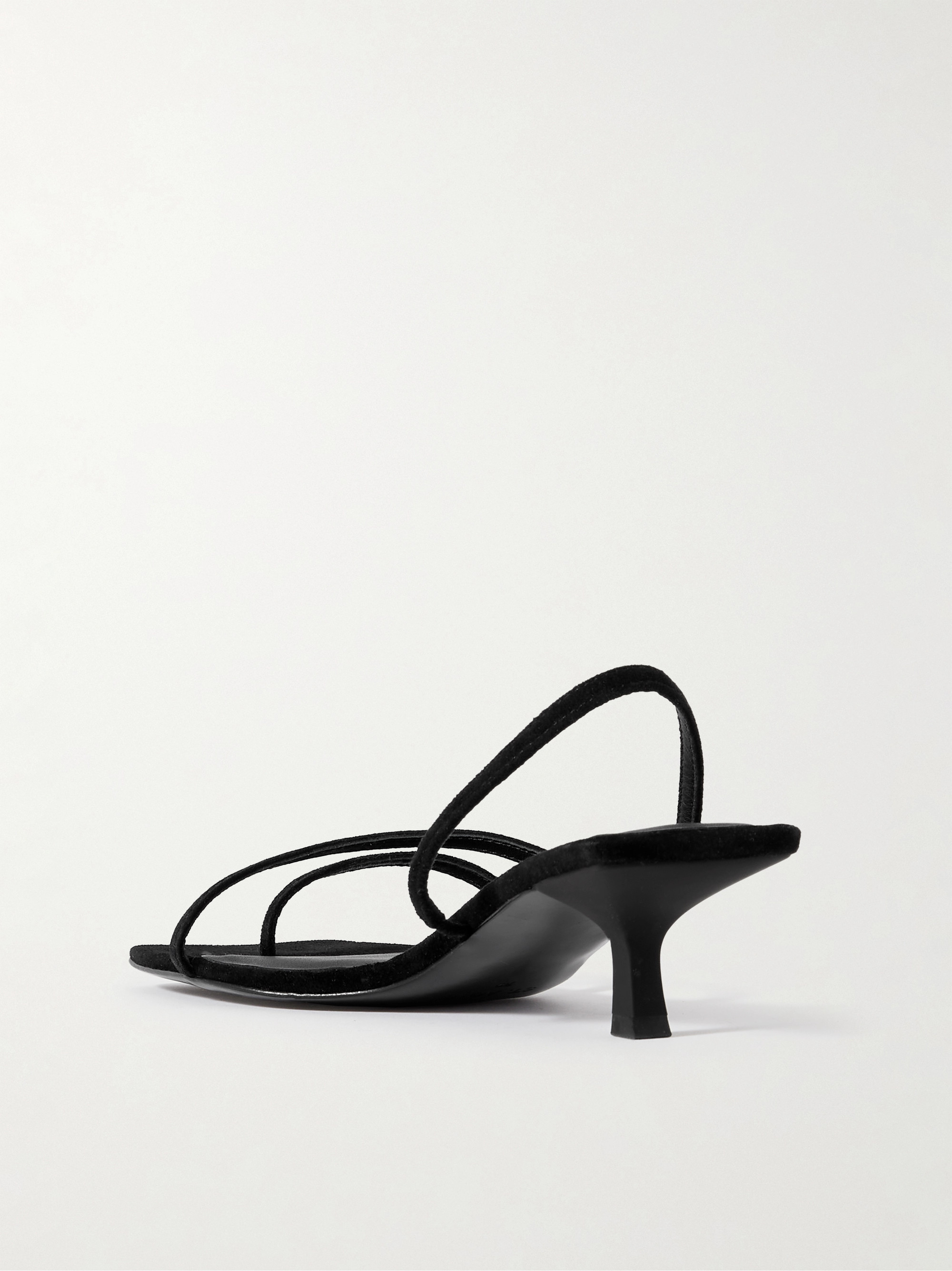 St. Agni Pina suede slingback sandals thumbnail