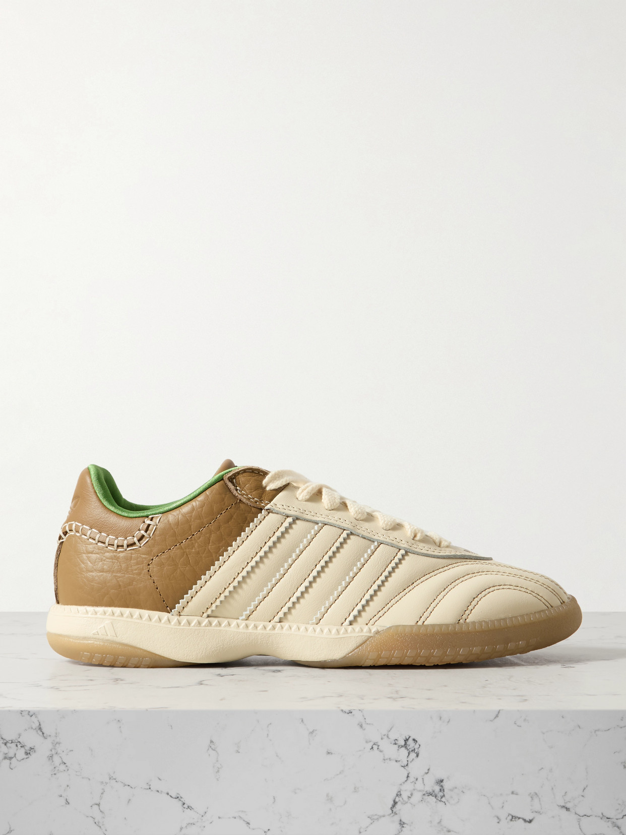 Adidas Originals Adidas X Wales Bonner Samba Sneaker In Brown