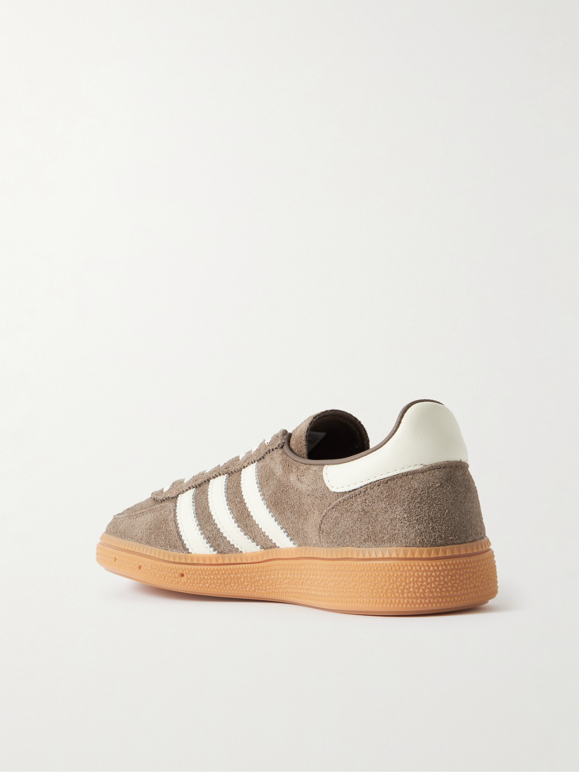adidas Originals Handball Spezial leather-trimmed suede sneakers thumbnail