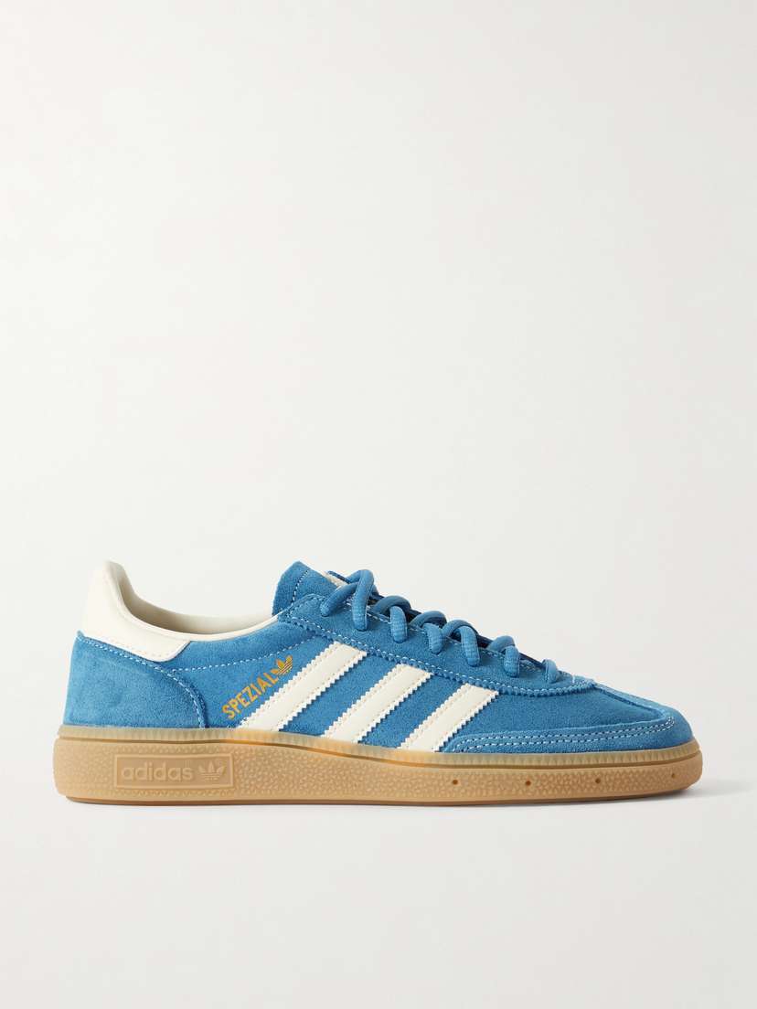 adidas Originals Handball Spezial Leather-trimmed Suede Sneakers -  - UK 9