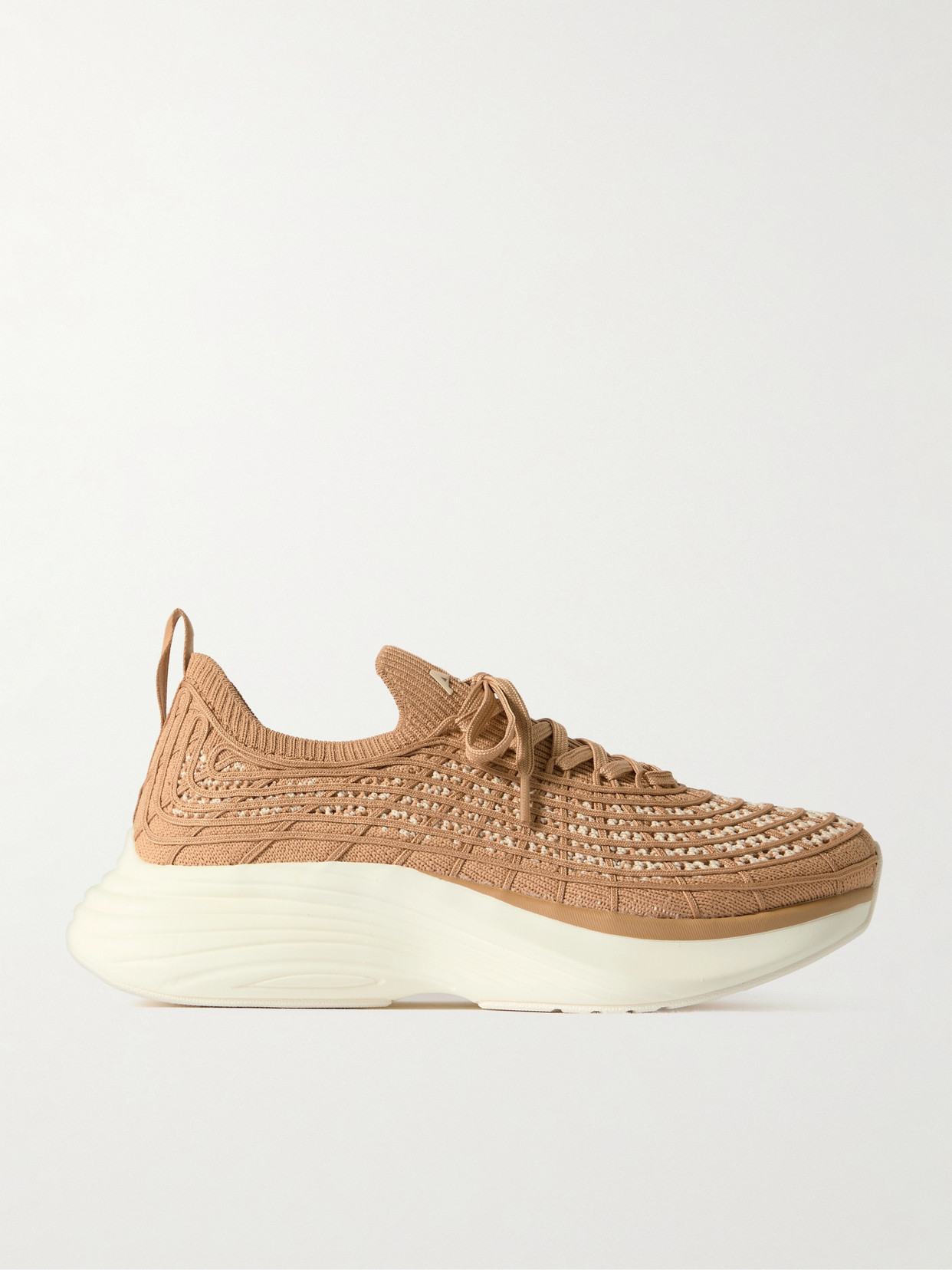 Apl Athletic Propulsion Labs Techloom Zipline Mesh Trainers In Brown
