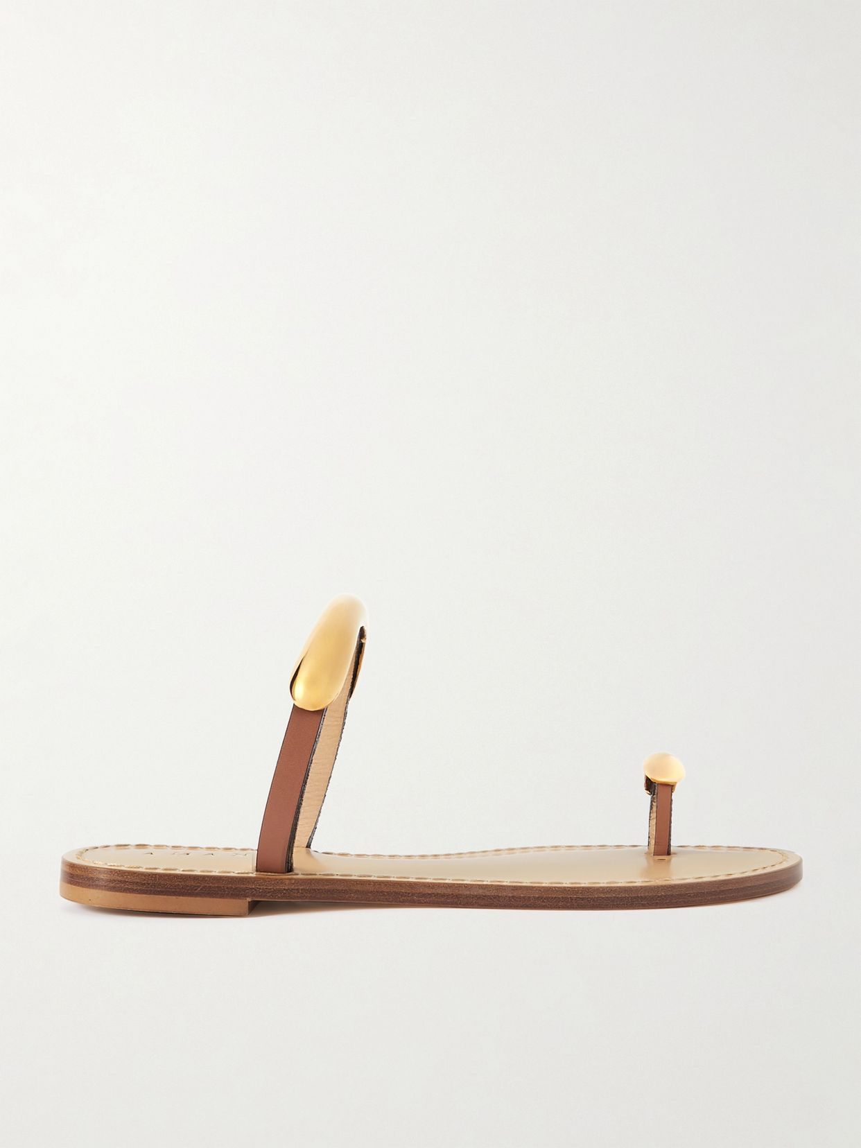 Samburu embellished leather sandals