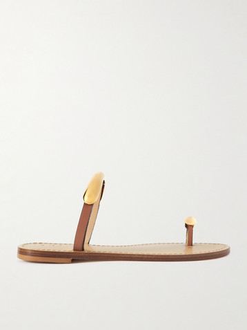 AMANU Samburu embellished leather sandals