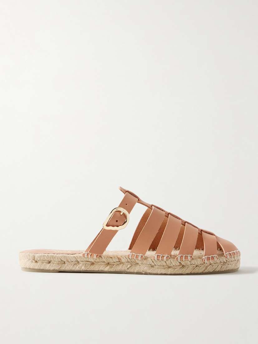 Castañer + Ancient Greek Sandals Lesvos Leather Sandals