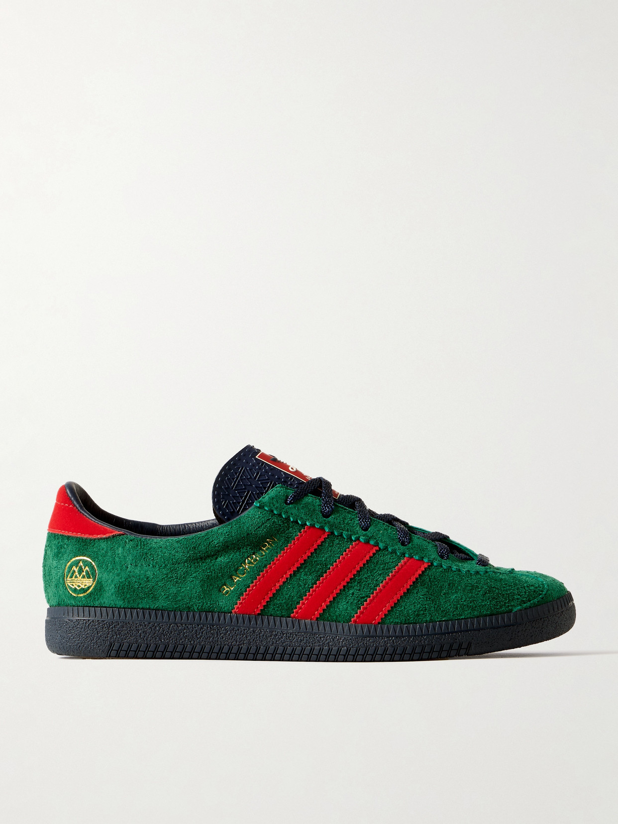 adidas Originals - Blackburn Spzl Rubber-trimmed Suede Sneakers - Blue