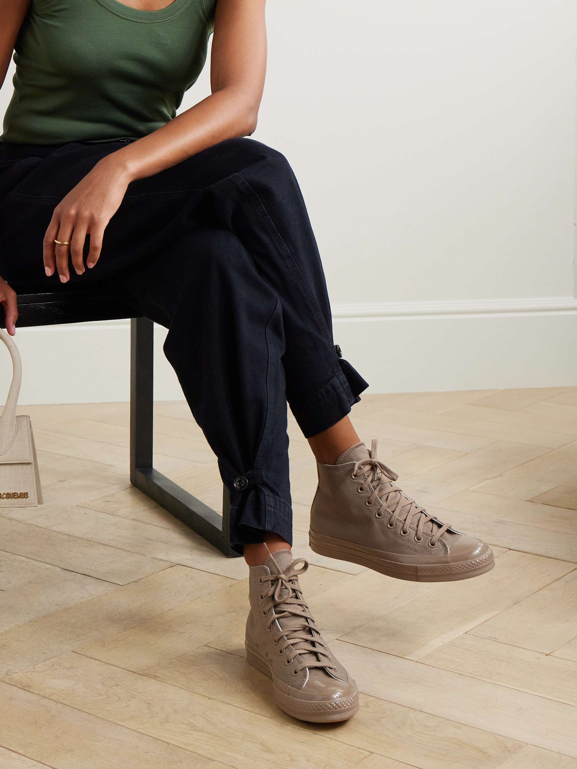 CONVERSE Chuck 70 canvas high top sneakers NET A PORTER