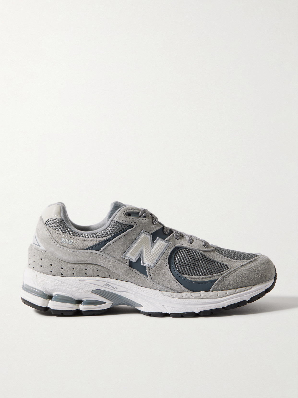 New Balance 2002r Suede And Mesh Trainers In Gray