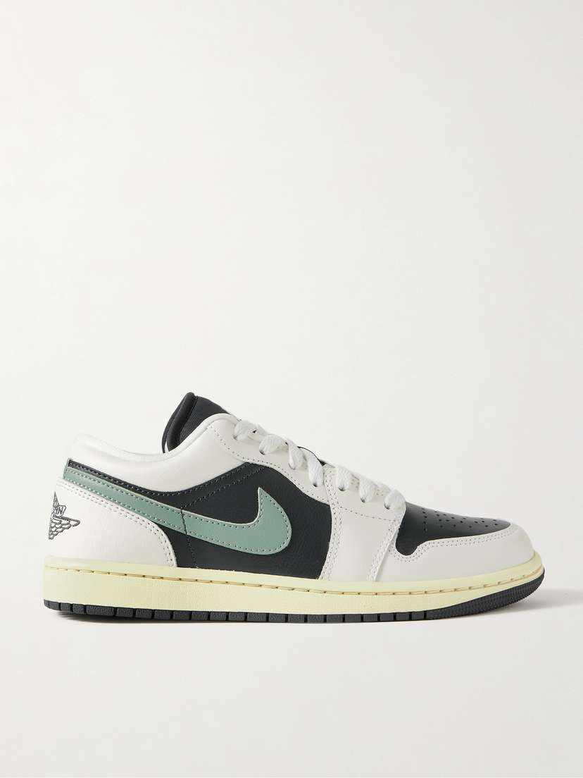 Nike Air Jordan 1 Low Leather Sneakers