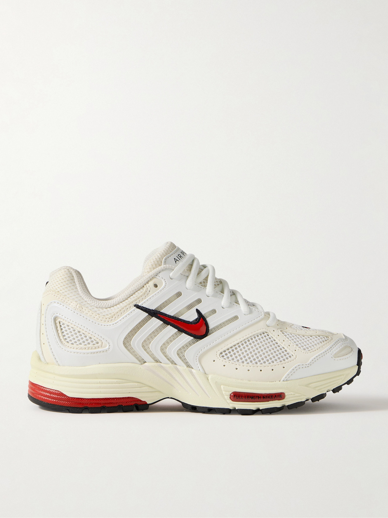 Nike Air Pegasus 2k5 Leather And Mesh Sneakers In White