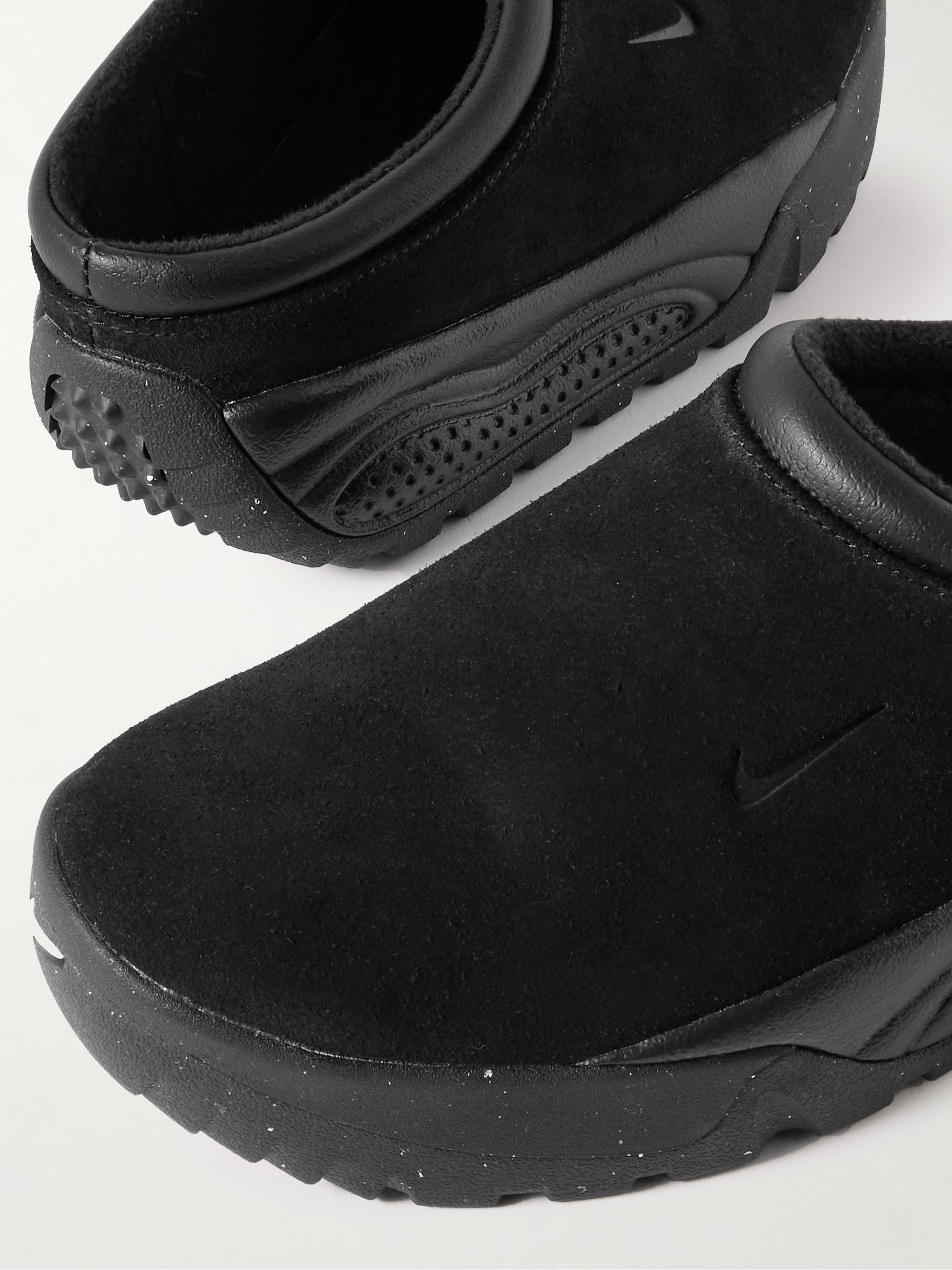 Nike ACG Rufus leather-trimmed suede slip-on sneakers thumbnail