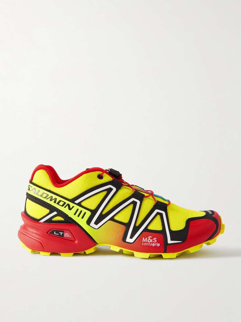 Salomon Speedcross 3 Rubber And Mesh-trimmed Ripstop Sneakers